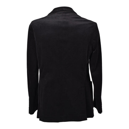 Black Cotton Blazer