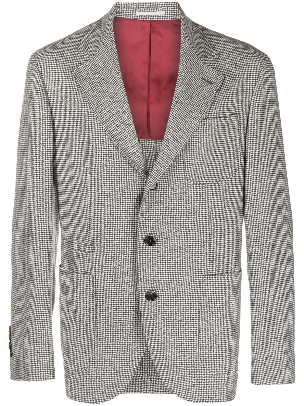Gray Wool Two-Piece Suit
