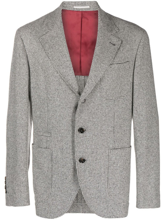 Gray Wool Two-Piece Suit
