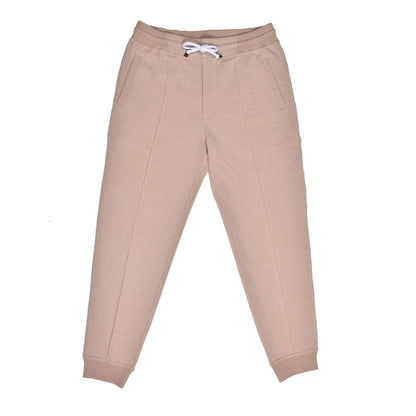 Beige Fibres Joggers (Workout Pants)
