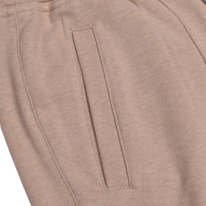 Beige Fibres Joggers (Workout Pants)