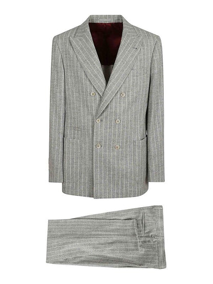 Pearl Leather Two-Piece Suit