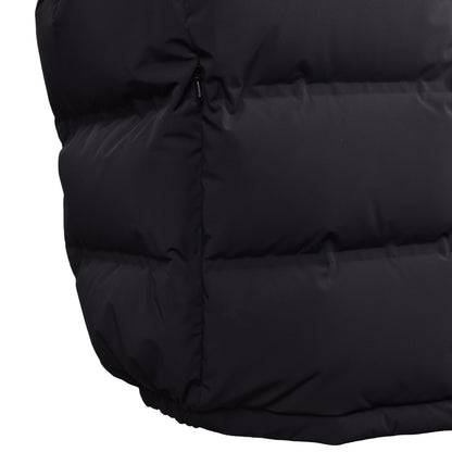 Black Polyamide Full-Length Jacket