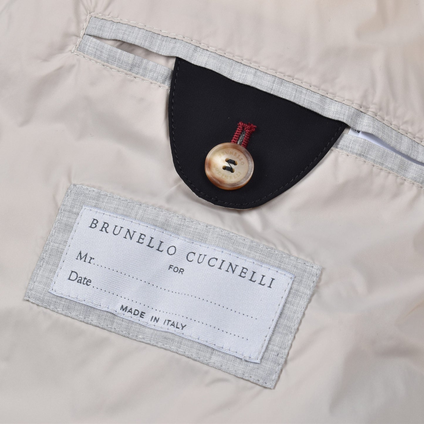 Black Polyamide Full-Length Jacket