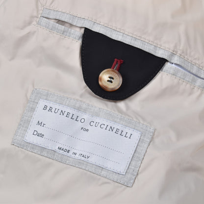 Black Polyamide Full-Length Jacket