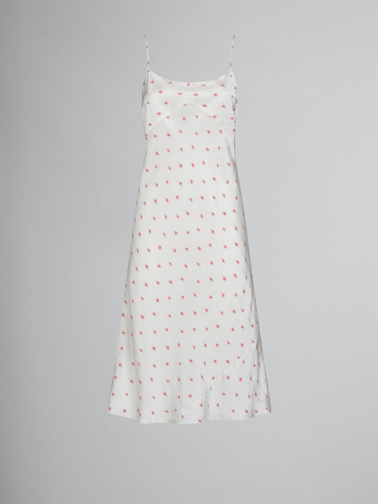 White Fibres Casual Dress