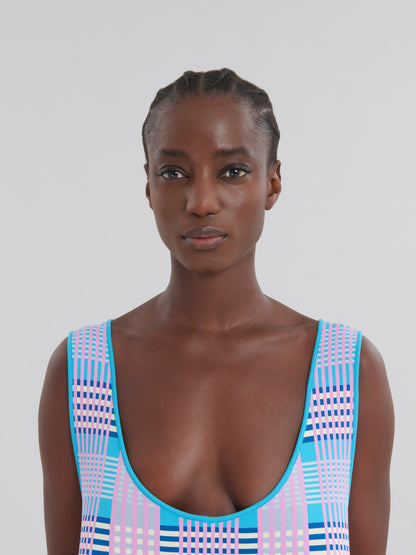 Fuchsia Fibres Casual Dress