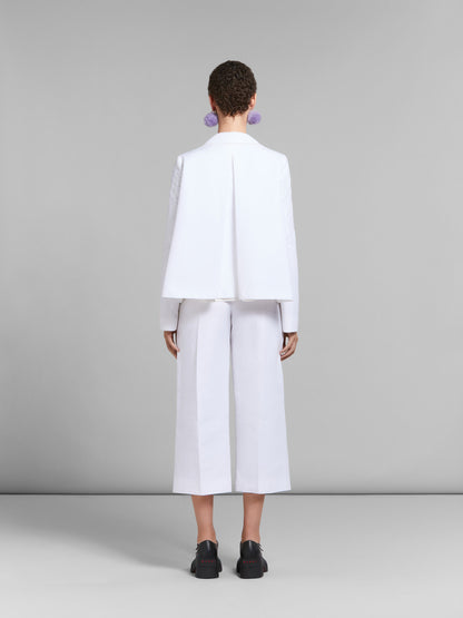 White Fibres Casual Pants