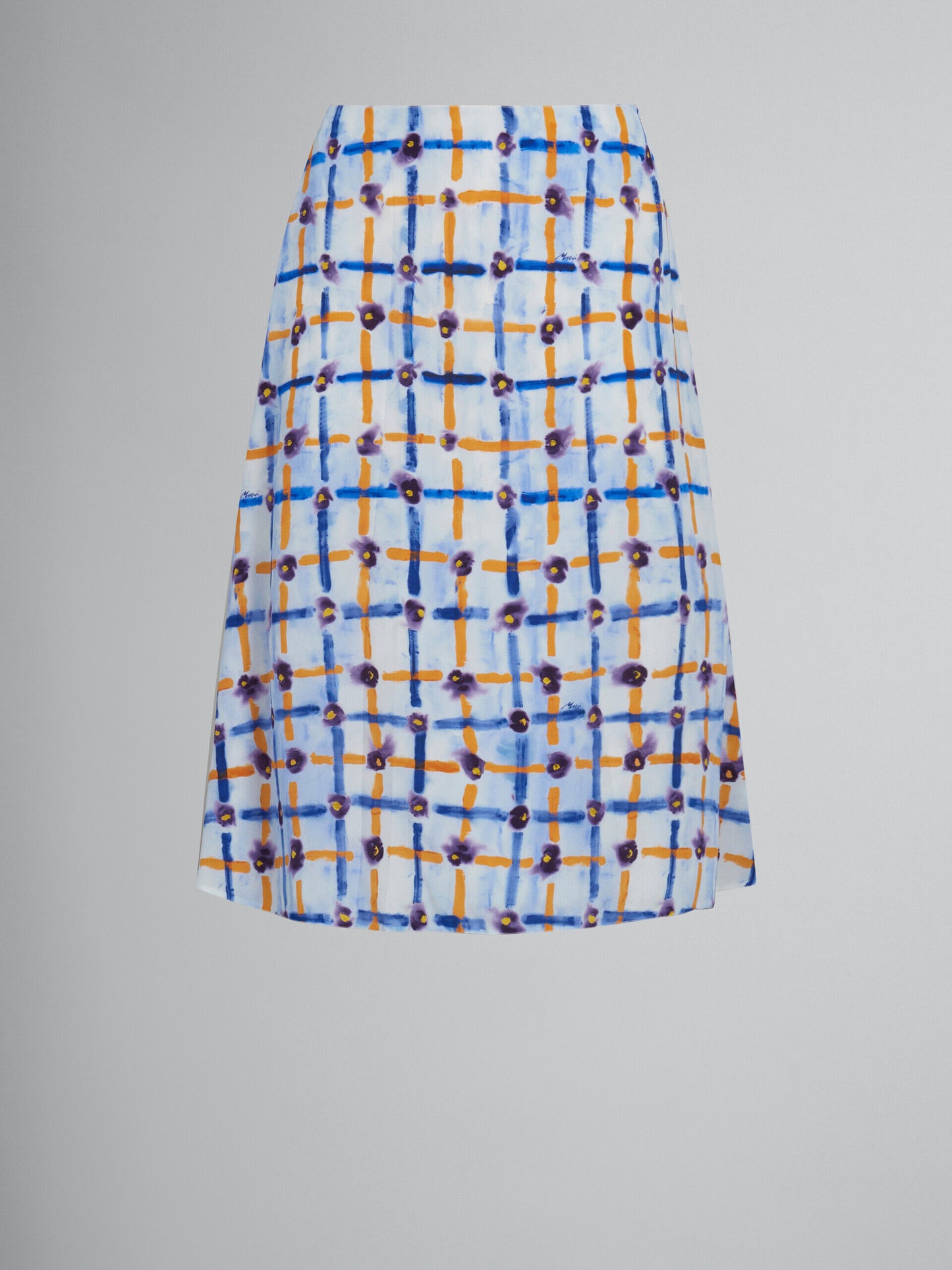 Blue Fibres Skirt