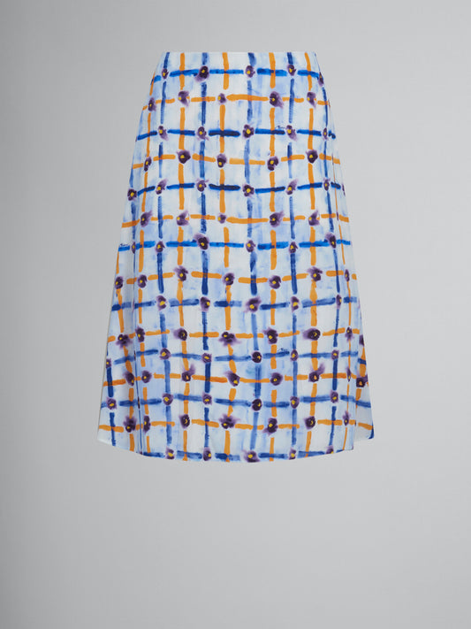 Blue Fibres Skirt
