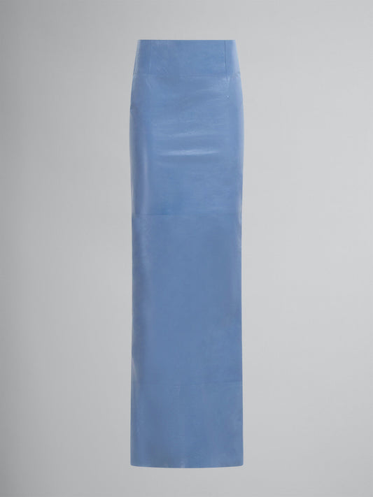 Gray Fibres Long Skirt