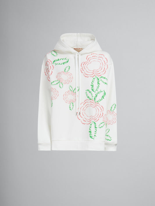 White Fibres Hoodie
