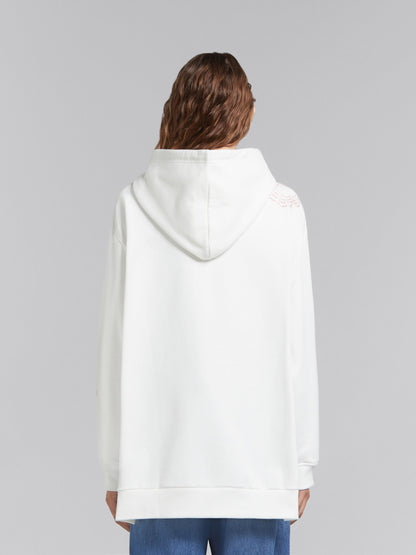 White Fibres Hoodie