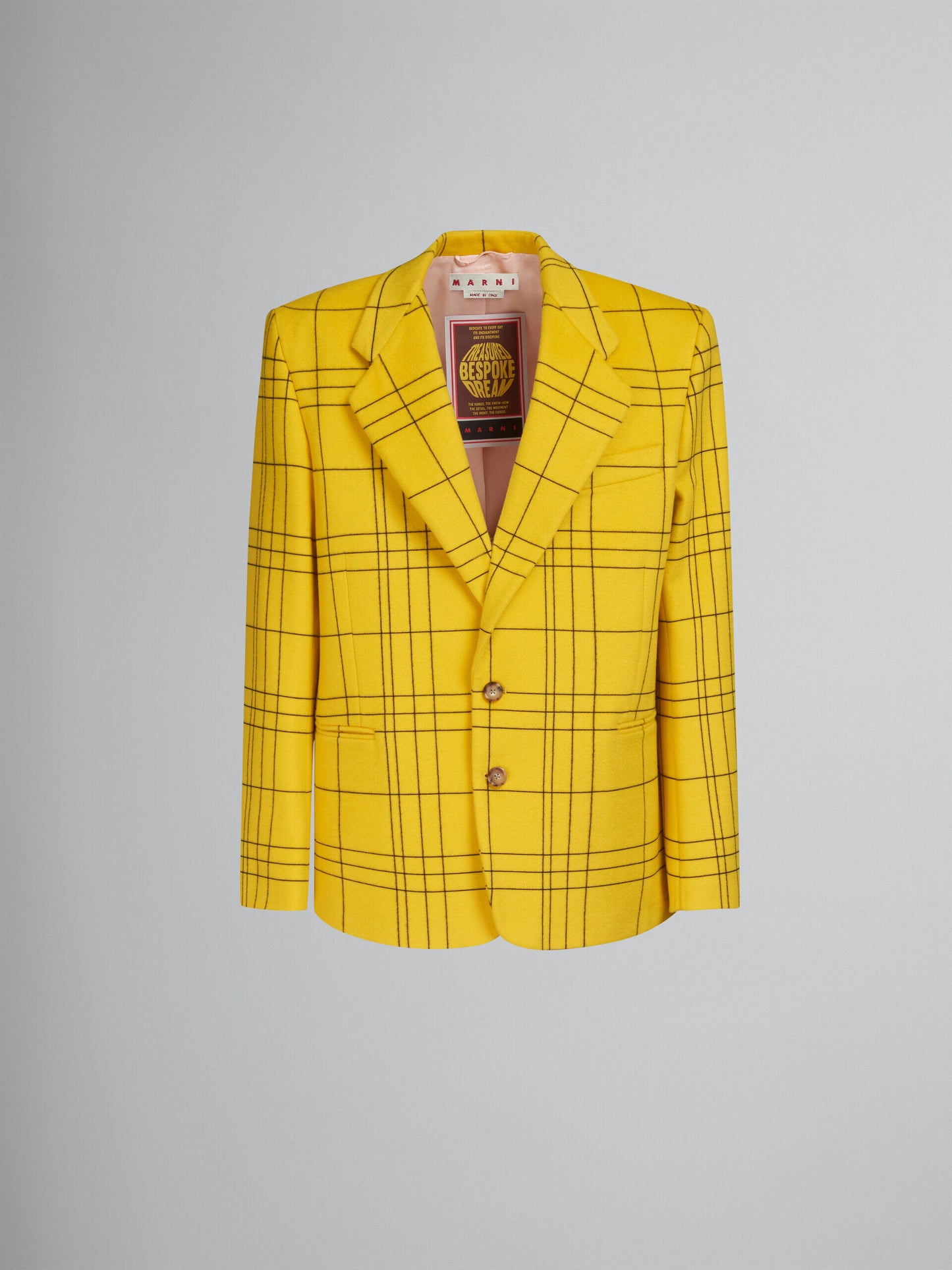 Yellow Fibres Blazer
