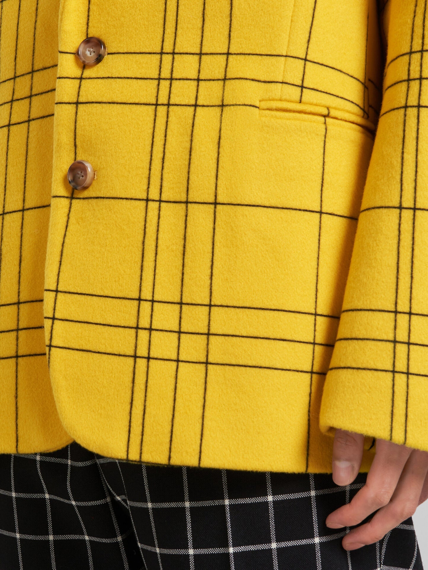 Yellow Fibres Blazer