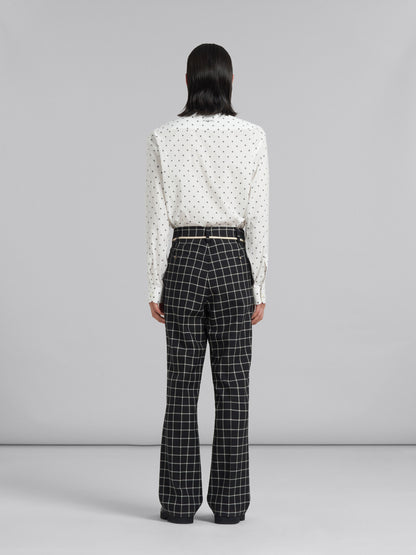 Black Fibres Casual Pants