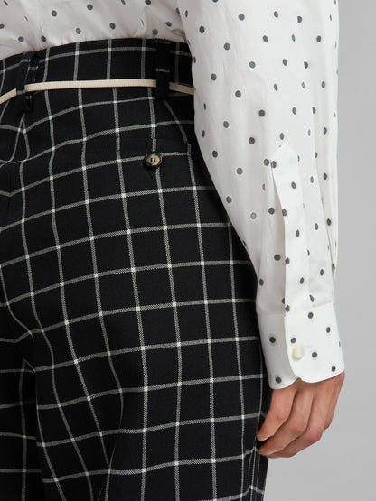 Black Fibres Casual Pants