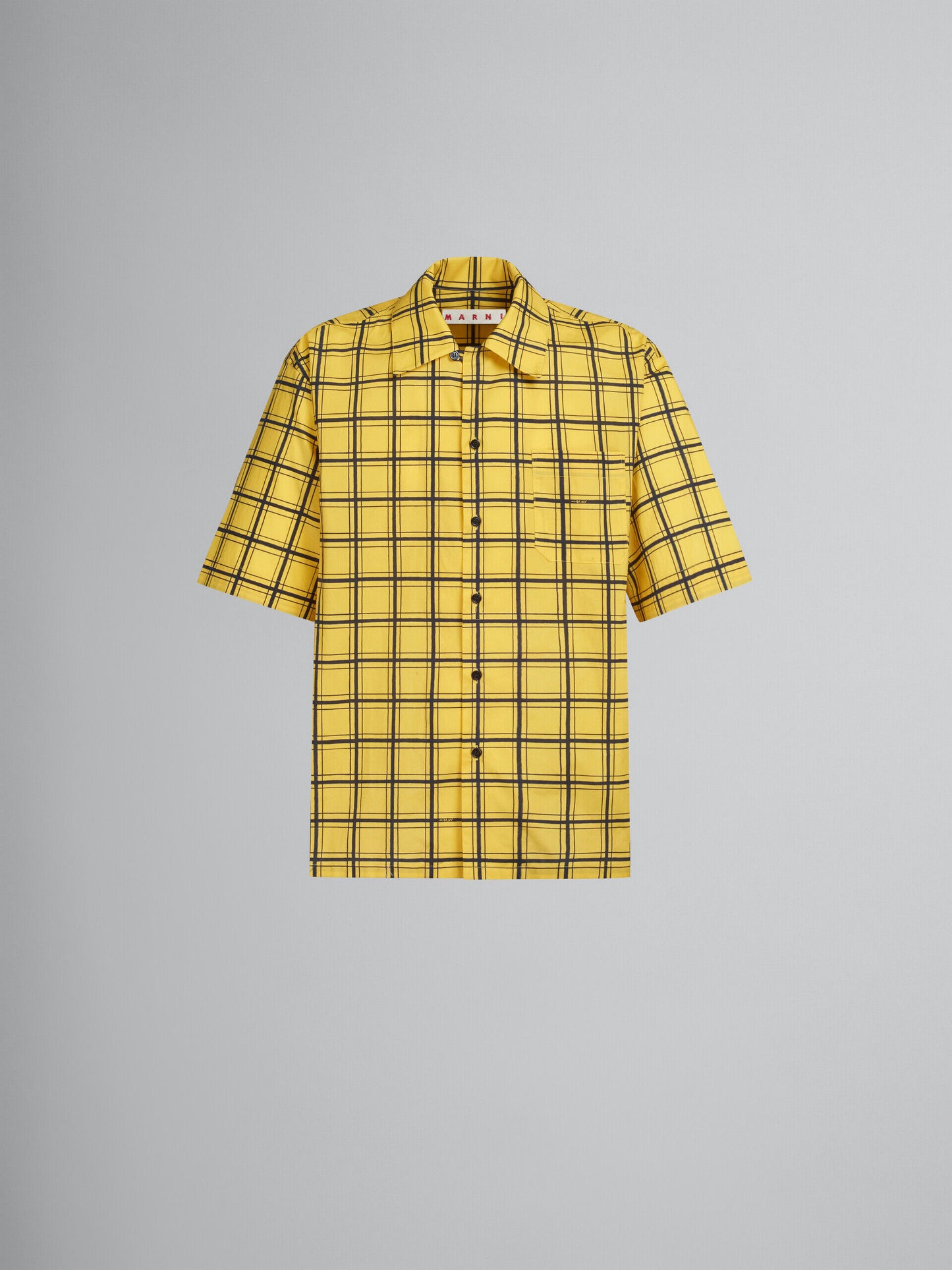 Yellow Fibres Pattern Shirt