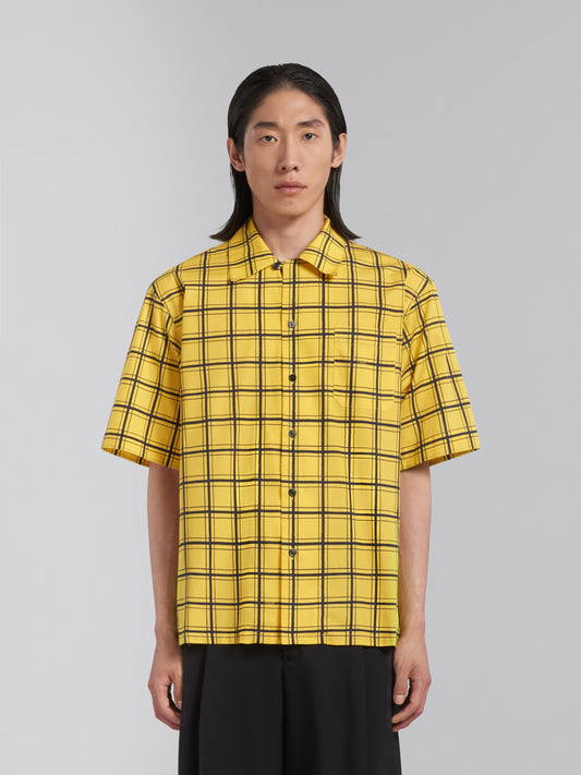 Yellow Fibres Pattern Shirt