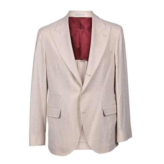 Beige Wool Blazer