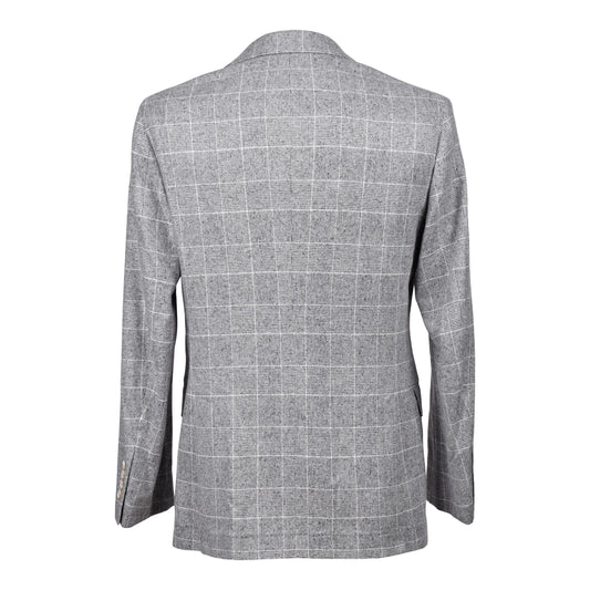 Gray Silk Blazer