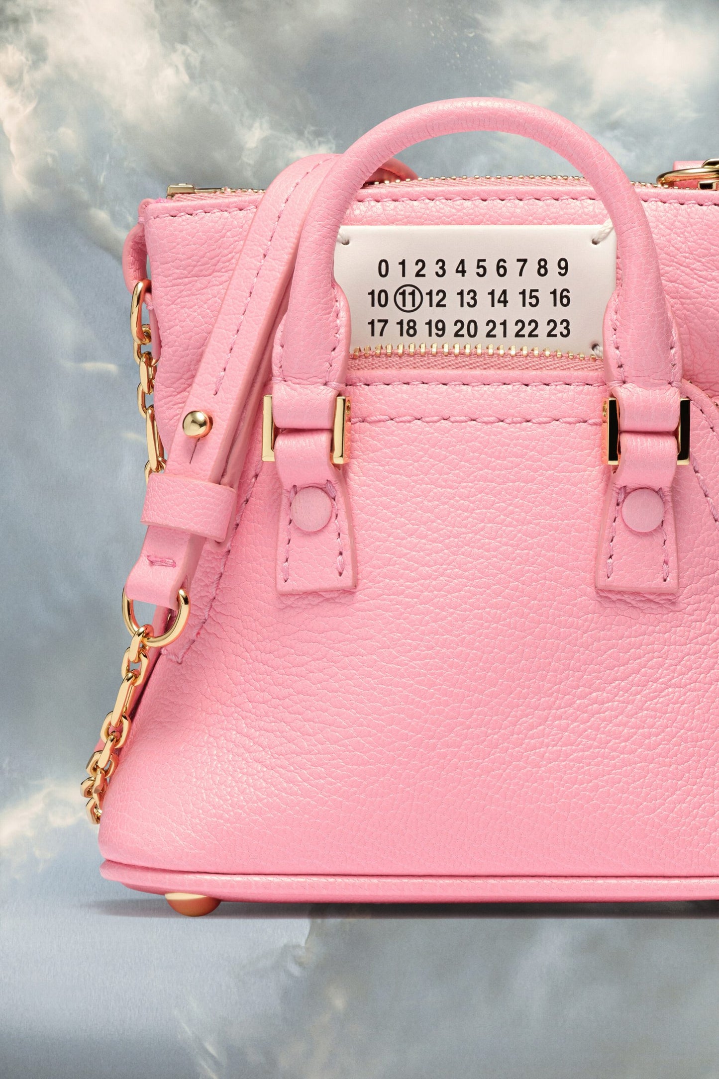 Pink Fibres Crossbody Bag