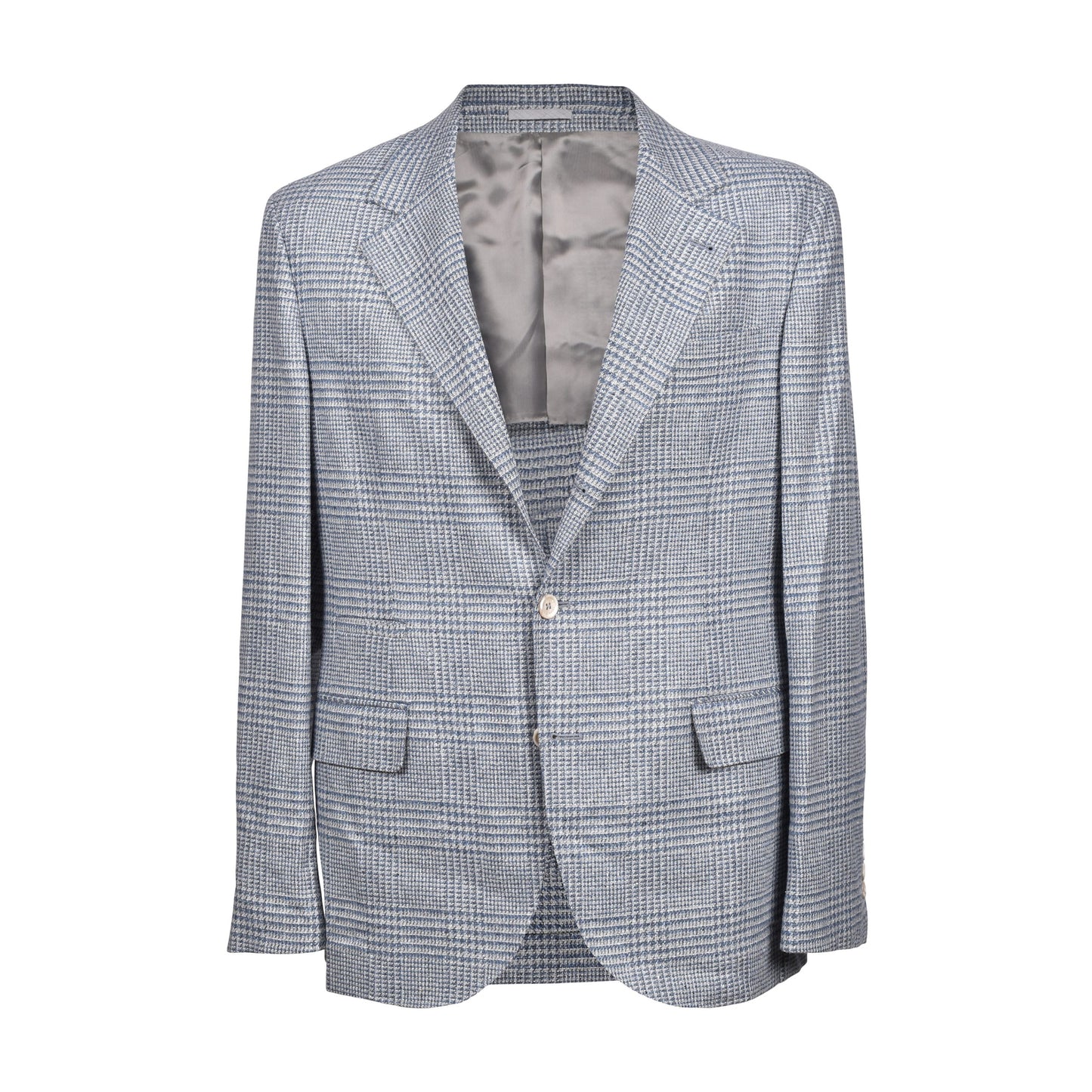 Light Blue Wool Two-Piece Suit