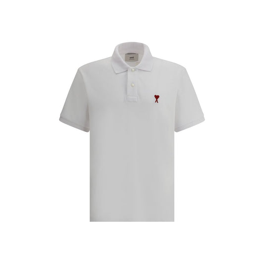 White Cotton Polo Shirt