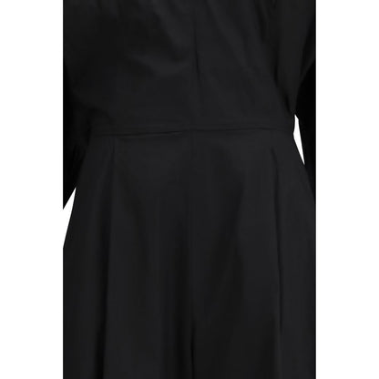 Black Cotton Jumpsuit