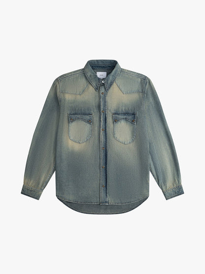 Blue Denim Shirt