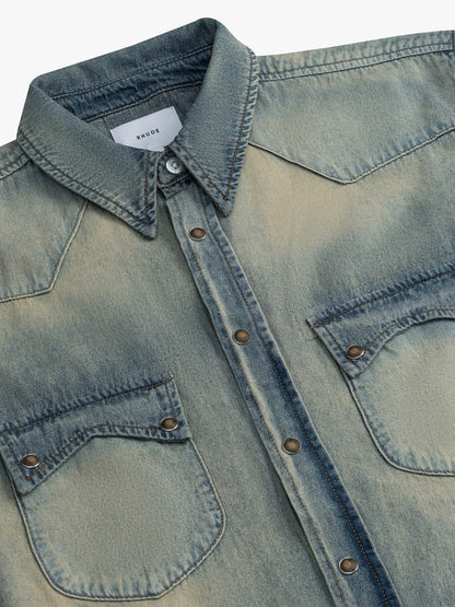 Blue Denim Shirt