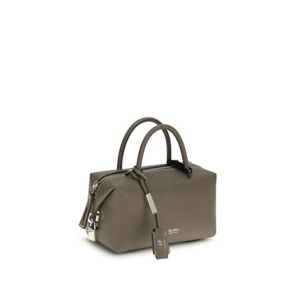 Gray Calf Leather Bos Taurus Handbag