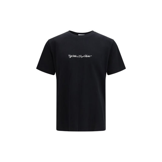 Black Cotton T-Shirt
