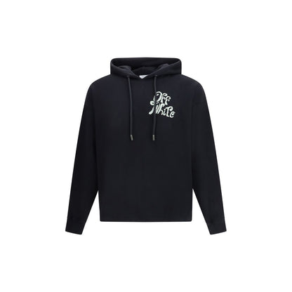 Black Cotton Sweatshirt