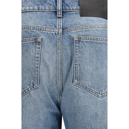 Blue Cotton Jeans Denim