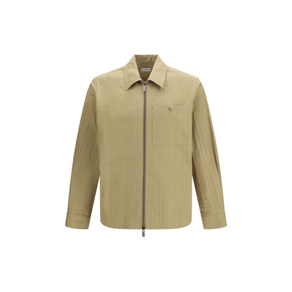 Beige Cotton Coat
