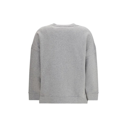 Gray Cotton Sweatshirt