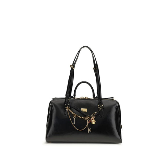 Black Calf Leather Bos Taurus Shoulder Bag