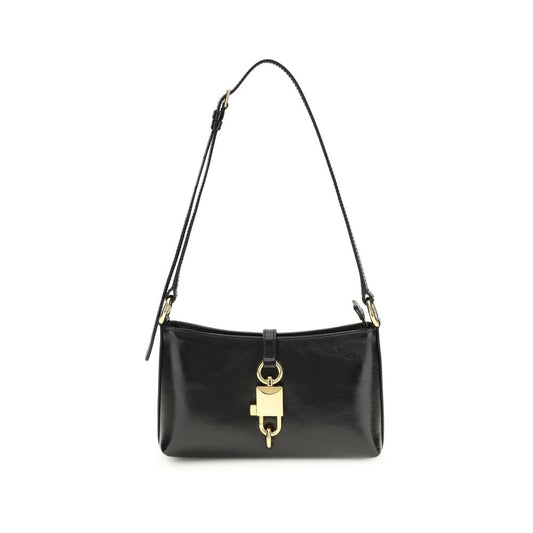 Black Calf Leather Bos Taurus Shoulder Bag