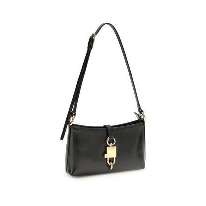 Black Calf Leather Bos Taurus Shoulder Bag