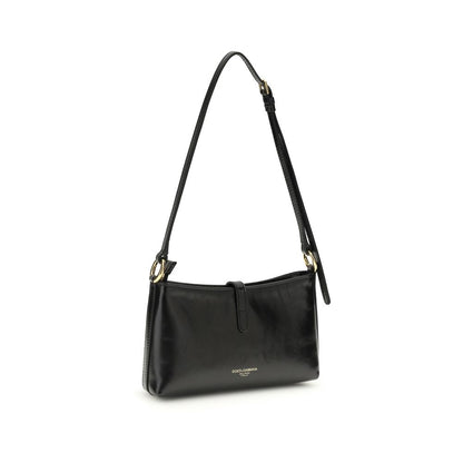 Black Calf Leather Bos Taurus Shoulder Bag