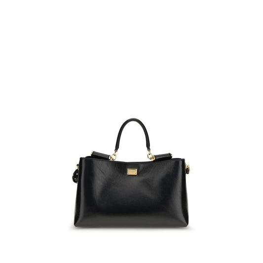 Black Calf Leather Bos Taurus Handbag
