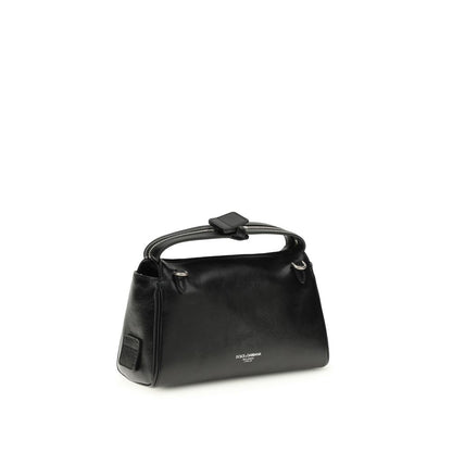 Black Calf Leather Bos Taurus Handbag
