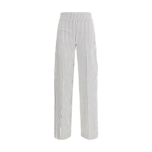 Multicolor Viscose Casual Pants