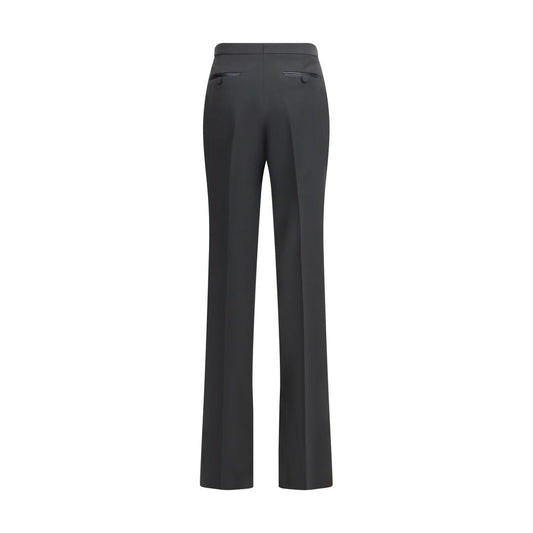 Black Fleece Wool Dress Pants