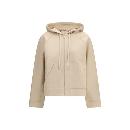 Beige Cotton Sweatshirt
