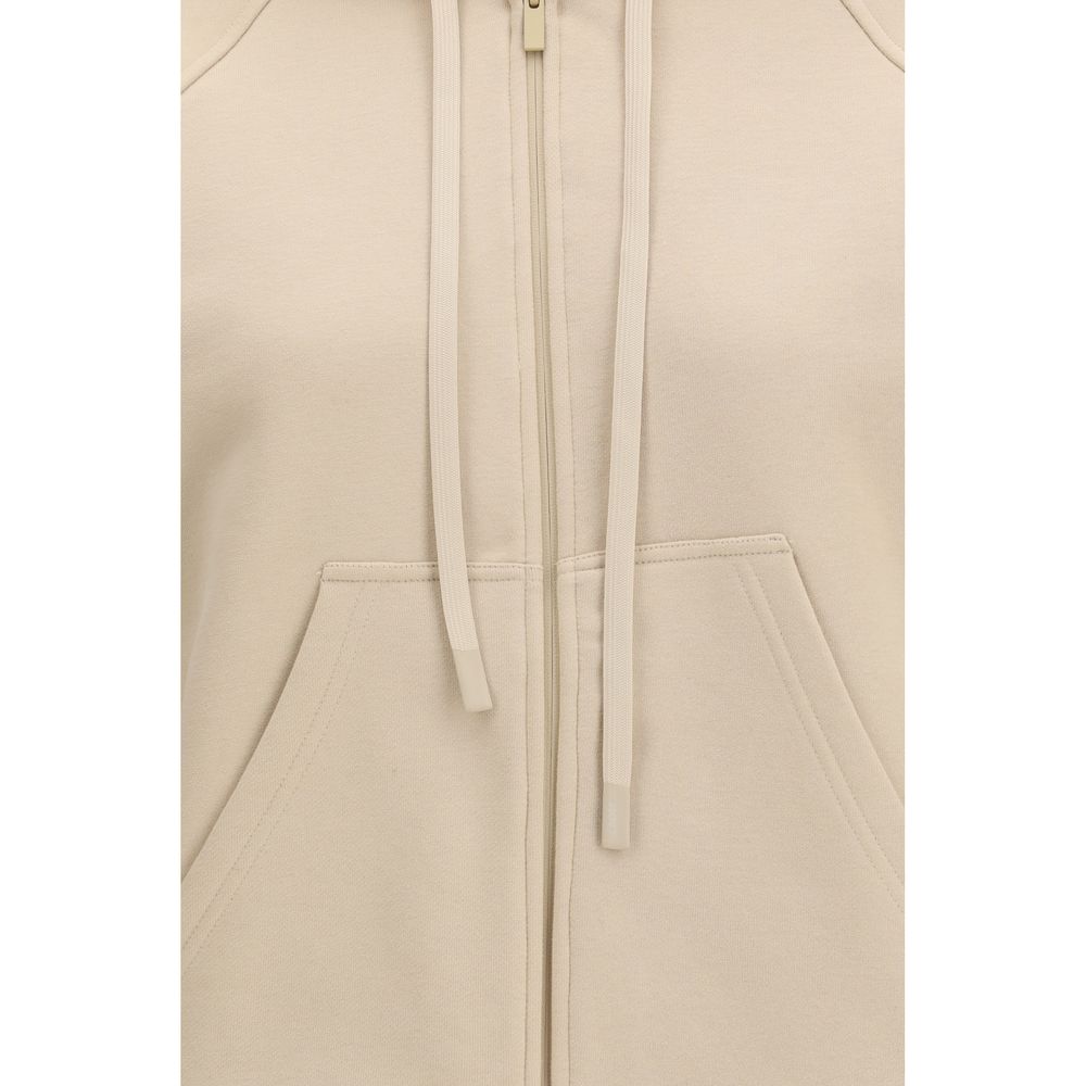 Beige Cotton Sweatshirt