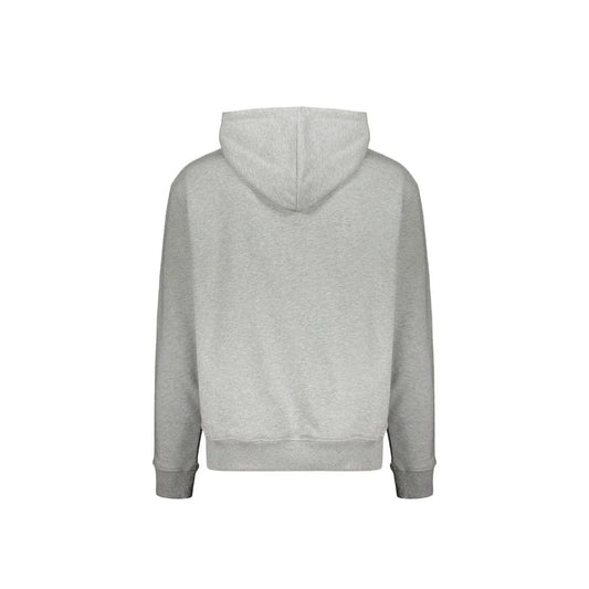 Gray Cotton Hoodie