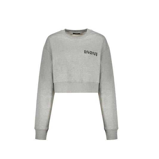 Gray Cotton Sweatshirt