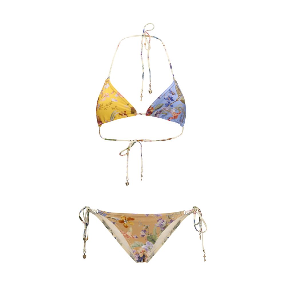 Multicolor Polyamide Bikini